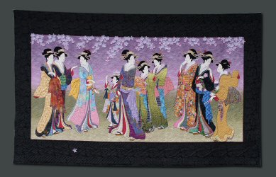 Sakura I: Hanaogi Views the Cherry Blossoms